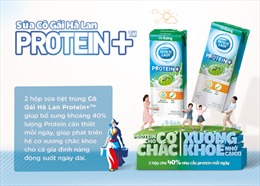 Cô Gái Hà Lan ra mắt sữa tiệt trùng có đường Protein+TM đáp ứng 40% nhu cầu Protein hàng ngày